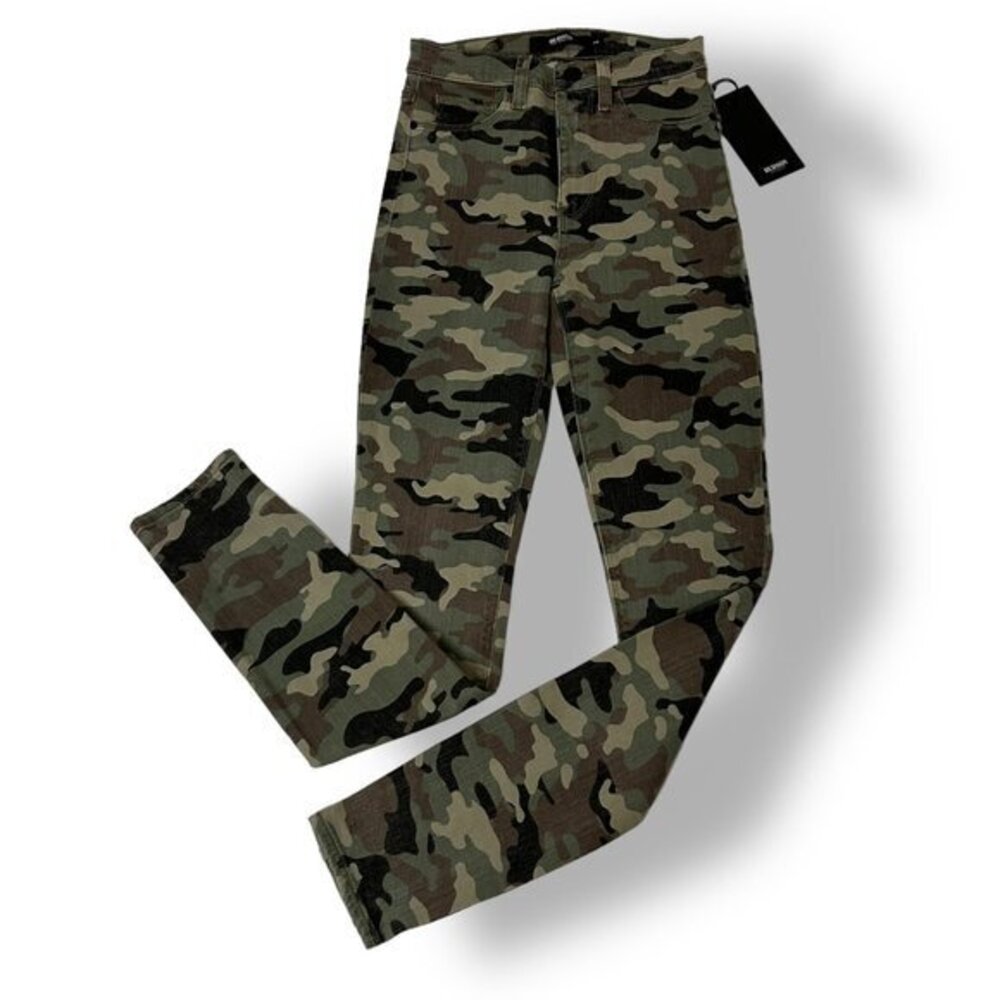 NWT Hudson Barbara Skinny High Rise Stretch Jeans Camo Sz 24